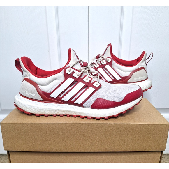 Adidas UltraBoost 1.0 ATR NCAA Pack Indiana Cloud White Team Red IG5880 size 9